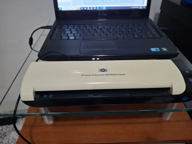 Scanner mobile para notebook 