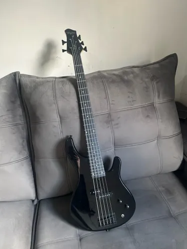 Contrabaixo Tagima XB-21 C Black 5 Cordas - Estado de Novo, Regulado!