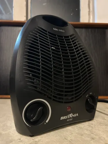 Aquecedor Britânia AB1500P 1500W 2 em 1 Novo na Caixa - 3 Níveis de Potência