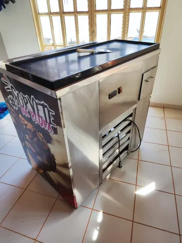 Pedra refrigerada, para sorvete gourmet!