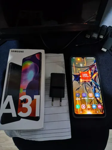 Samsung Galaxy A31 Com Caixa E Nota Fiscal 