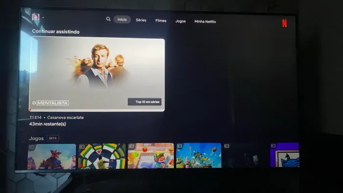 SMARTV SAMSUNG CRYSTAL UHD DU7700 55 POLEGADAS