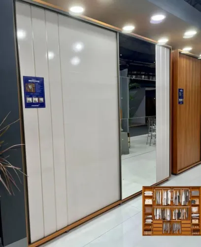 Guarda roupa casal com espelho bem grande a pronta entrega