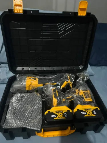 Kit DeWalt novo Lixadeira+chave de impacto