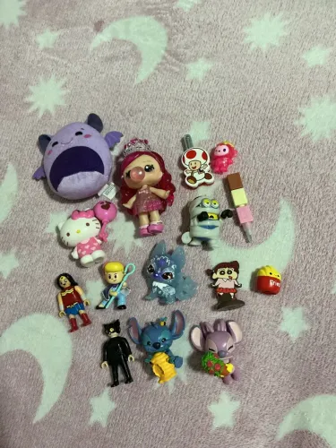 Lote de Brinquedos Miniaturas