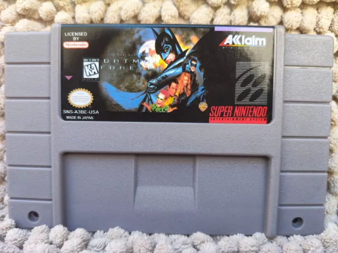 Cartucho Batman Forever para Super Nintendo
