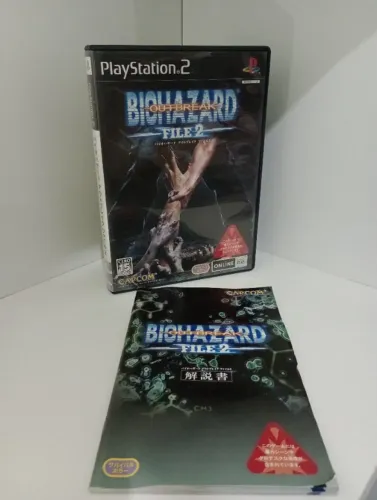 RESIDENT EVIL BIOHAZARD OUTBREAK FILE 2 ORIGINAL JAPONÊS COMPLETO PLAY 2