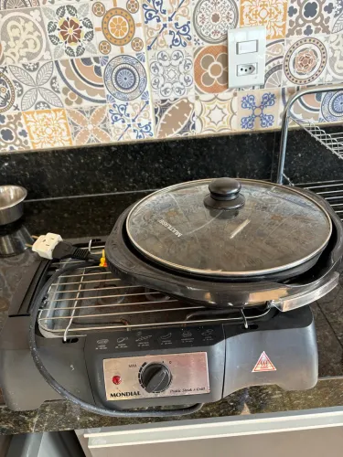 Combo - Churrasqueira Elétrica + Grill 
