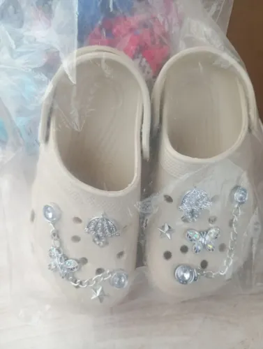Babuche infantil decorada