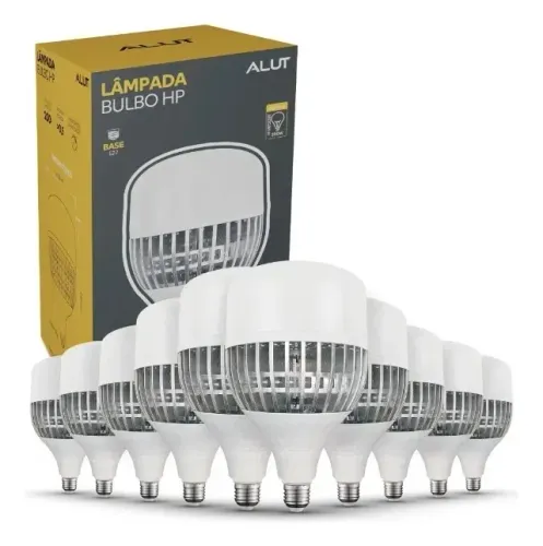 Lampada Led Bulbo Hp 100w 6500k Branco Frio