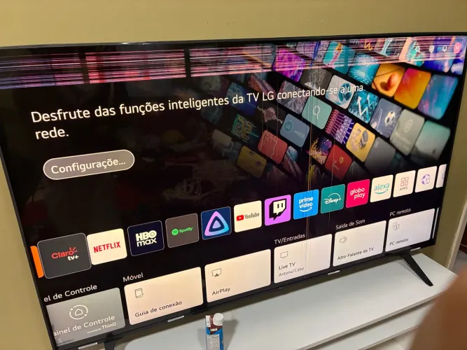 TV 4k DANIFICADA!