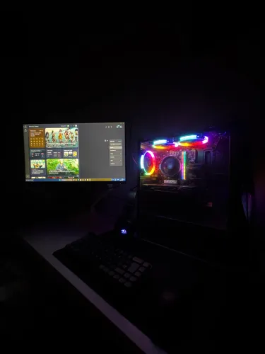 PC GAMER + PERIFÉRICOS + MONITOR
