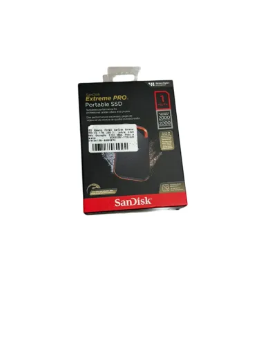 SSD Externo Portátil SanDisk 1tb Extreme PRO Leitura E Gravação 2000mb/s USB 3.1