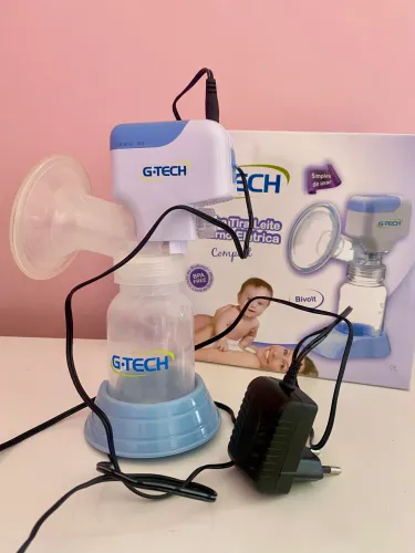 Bomba Tira-Leite Elétrica G-Tech ? Nova, Nunca Usada