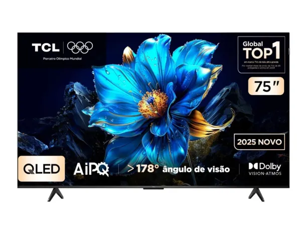 Tv tcl p7k 4k 75 polegadas smart