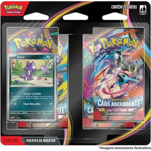 1x Blister Quádruplo Quadripack Caos Ascendente