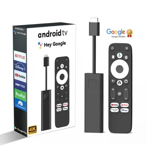 TV Stick GD1 4K HDR [16GB/2GB] Controle de Voz, a Pronta Entrega!!