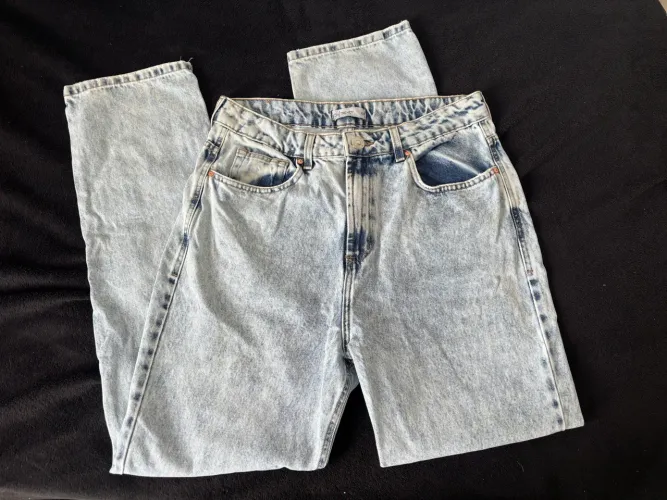 CALÇA MOM JEANS C&A FEMININA