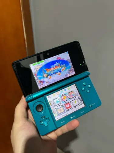 Nintendo 3DS Acqua Blue c/ Caixa