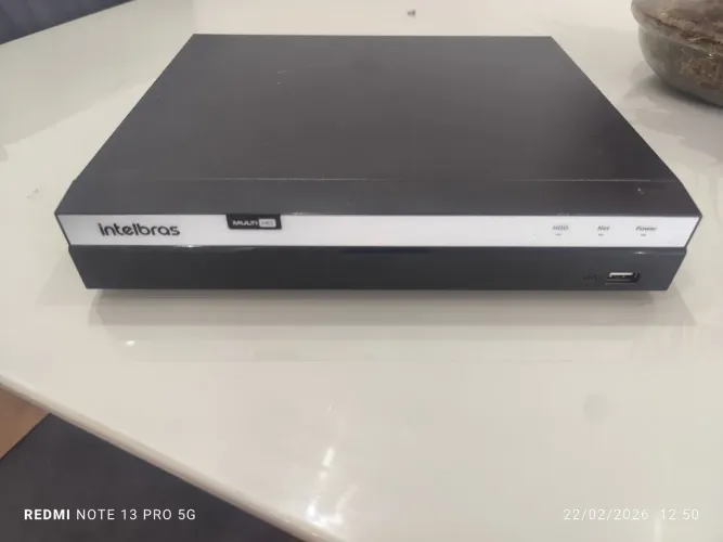DVR Intelbras 4 canais Modelo MHDX 3104 HD de 500 Gb SEAGATE
