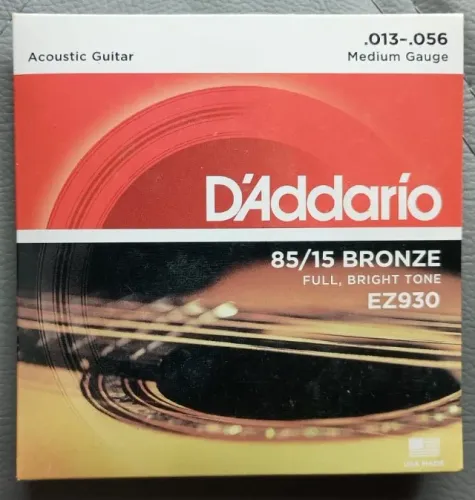 Encordoamento D'addario Violão Bronze 0.013