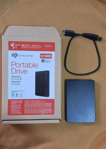 HD externo Seagate 2TB USB 3.0