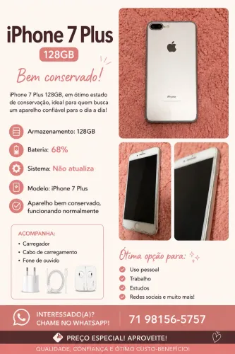 iPhone 7 Plus 128gb