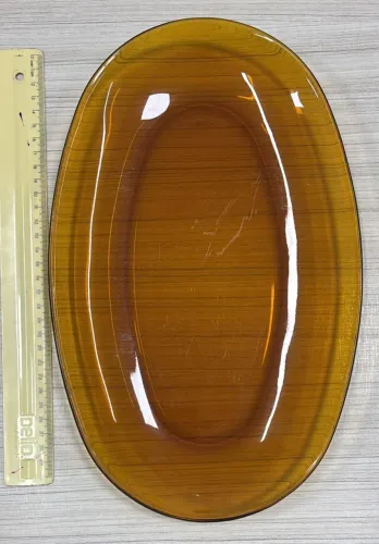 Pratos Duralex marrom