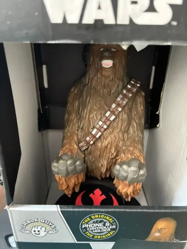 Suporte Celular/Controle Chewbacca Star Wars (Cable Guys)