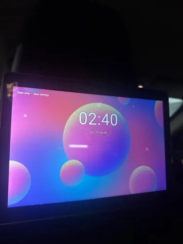 Monitor Encosto de Acoplar 10" Polegadas Android Full Touch USB H-Tech