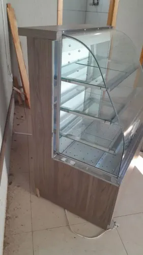 Estufa balcão para salgados