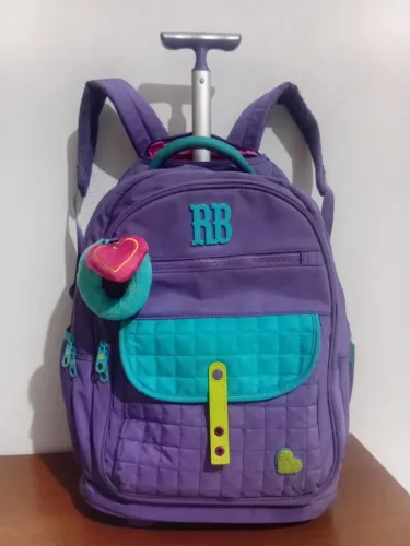 Mochila Rebecca Bonbon c/rodinhas (Kit)