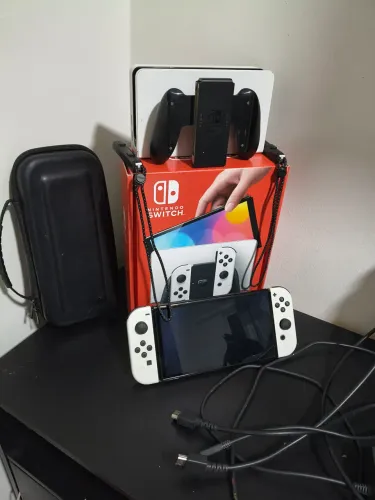 Nintendo switch OLED desbloqueado 256 gigabites