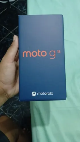 Celular moto g15 zerado