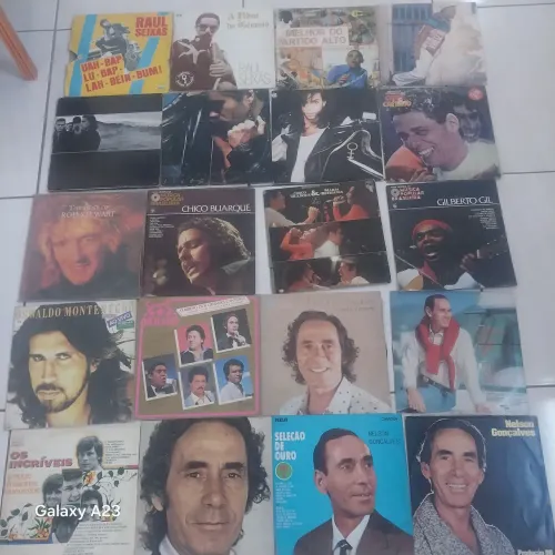 O discos pequeno do Nelson Gonçalves está autografado o pacote completo saindo por 475