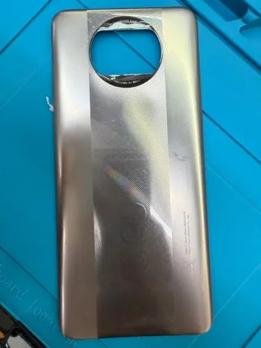 TAMPA TRASEIRA XIAOMI POCO X3 PRO BRONZE - PEÇA ORIGINAL RETIRADA