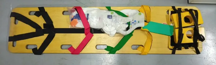 Equipamento para resgate de segurança do trabalho
