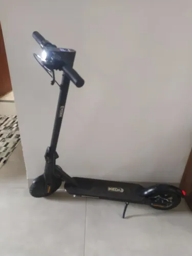 Patinete Elétrico IKEDA dobravel com carregador no plástico 