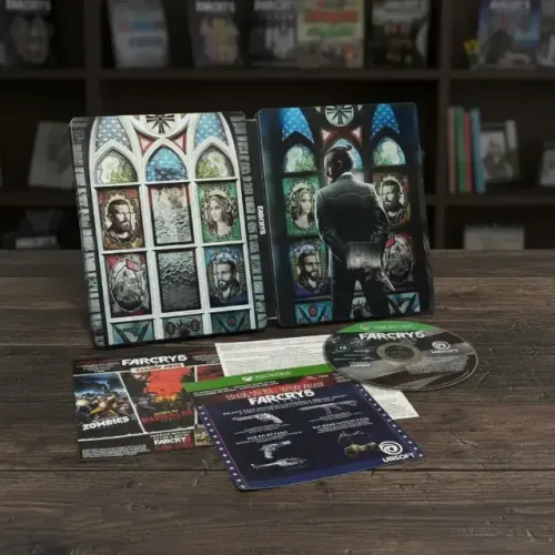 Jogo Steelbook Far Cry 5 Xbox One Capa Metal Em Português Coleção