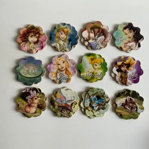 Jogo de Memória Disney Fadas 24 Peças