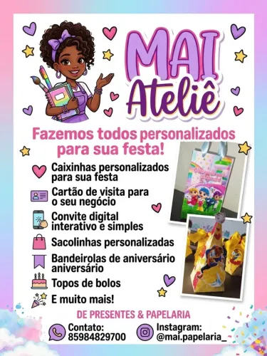 Papelaria personalizada