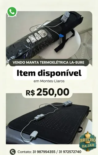 Manta Termoelétrica La-sure