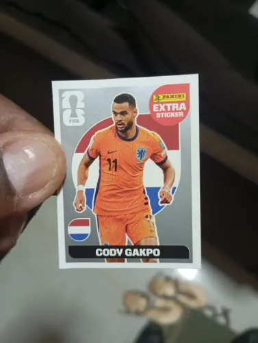 Figurinha da copa Prata