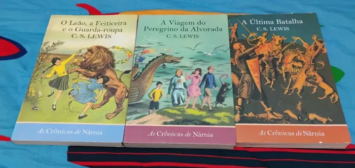 Coleção Livros - As Crônicas De Nárnia 2,5 e 7