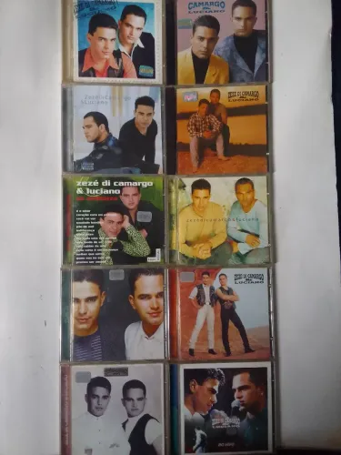 Cds Zezé di camargo e Luciano originais 