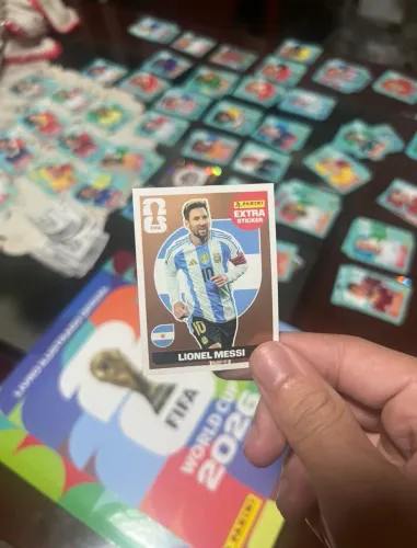 Figurinha Messi Extra Bronze Copa 2026