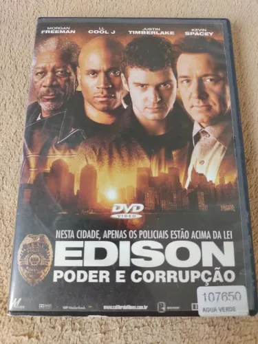 DVD Edison - Poder e Corrupção