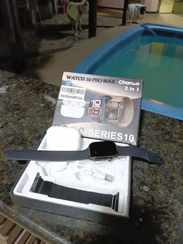 KIT SMARTWATCH + FONE<br>WATCH 10 PRO MAX SERIES 10