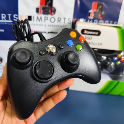 Controle Bommax Com Fio USB 2.5M Xbox 360, PC - A Pronta Entrega!!
