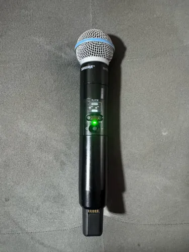 Microfone Shure SLXD2 com cápsula SM58